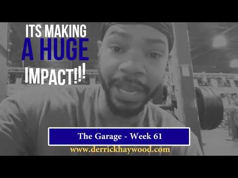 Small Things Make A Big Difference - The Garage Week 61 - Derrick Haywood