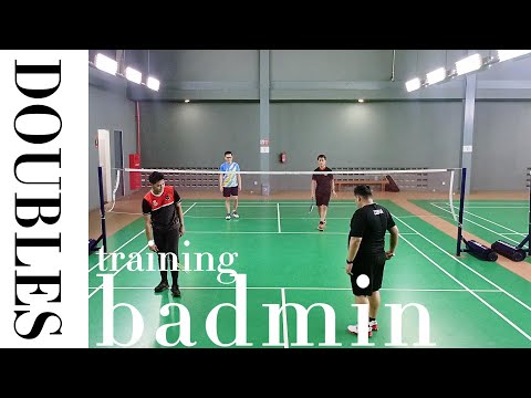 Men's Doubles - Training Badminton