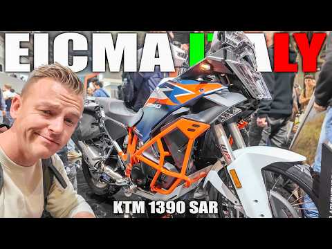 EICMA ITALY Day 2 : Exclusive Look at New 2025 KTM , BMW , APRILIA & More!