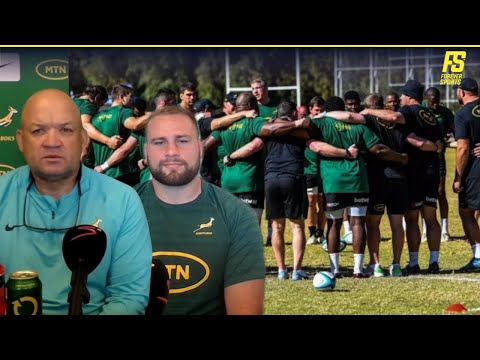 Deon Davids & Thomas Du Toit provide Springbok camp update | Audio Press Conference