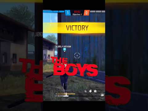 THE BOYS FREE FIRE STATUS || 1VS 4 CLUTCH #freefire #viral #viralshorst