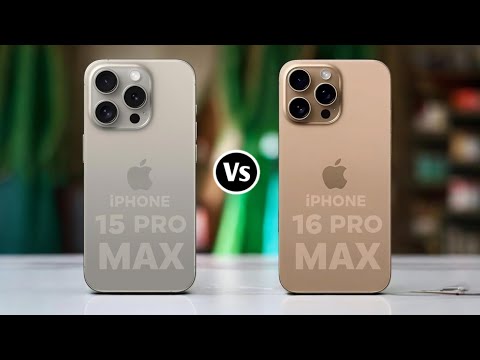 iPhone 15 Pro Max Vs iPhone 16 Pro Max