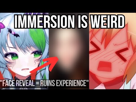 Face Reveals and VTuber Immersion has Weird Culture