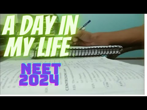 A day in my life neet 2024  vlog-01 self study and self motivated