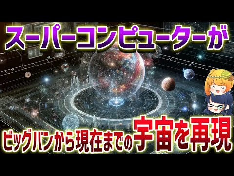 【革命】スパコンで造った人工宇宙で全ての謎が解けるかもしれません【ゆっくり解説】