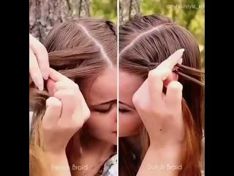 Beautiful Full Hair style For teenagers💖