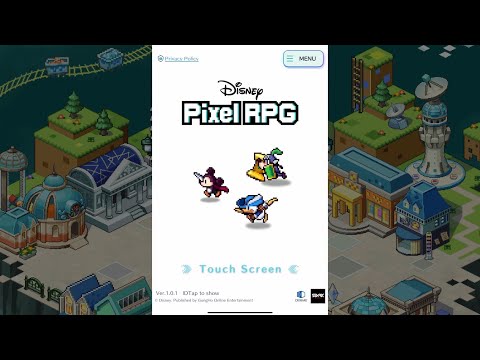 Disney Pixel RPG - 75 Minute Gameplay [Mobile] Chapter 1