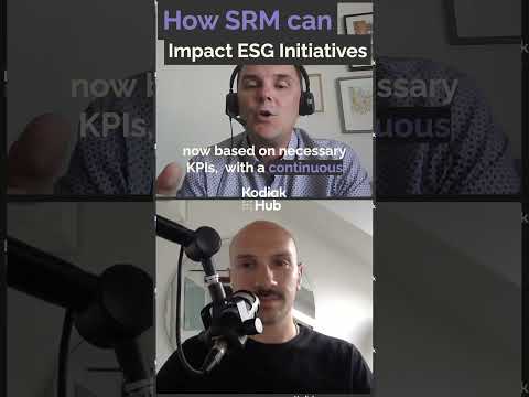 How SRM Impacts ESG part 3 - The Way We Source w/ Stephane Morel