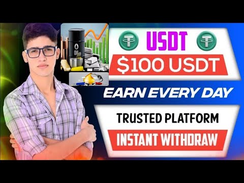 New USDt investment Earning App 2024/Live withdraw Proof video 🔥//Make Money Online at Home