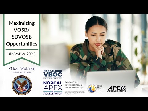 Maximizing VOSB/SDVOSB Opportunities