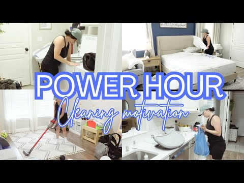 ⏱️ POWER HOUR | CLEANING MOTIVATION | SPEED CLEANING