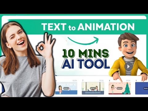 Text To Animation In 10 Mins Using AI Tools For Free. #steveai #chatart