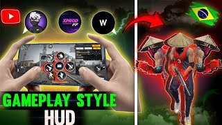 HOW TO FIND PERFECT GAMEPLAY STYLE ☠️ 🗿 PERFECT CUSTOM HUD ACCORDING TO YOUR GAMEPLAY STYLE IN FF 🥶