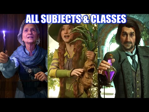 Hogwarts Legacy - All Classes & Professors