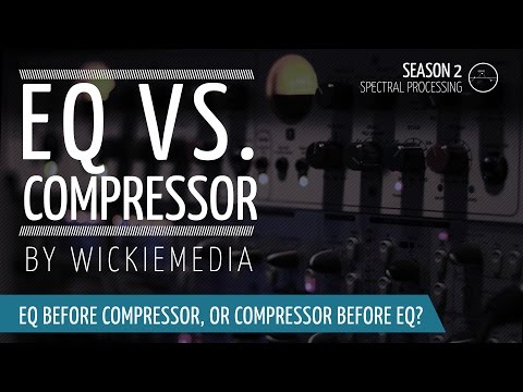 Compress before EQ? or Equalizing before Compression?