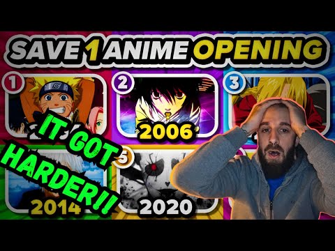 WHY IS EVERY OP A BANGER!? | Save One Anime Opening Per Year!