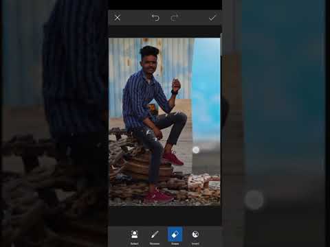 30 sec me cb background change editing in picsart app / Sharma Editz / #shorts