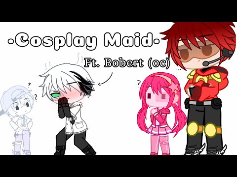 •Cosplay Maid• | Part 7 | Gacha Club | Ft. Bobert (oc)