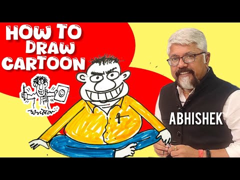 Haryana politics | How to draw cartoon | best cartoon drawing | art class cartoon |