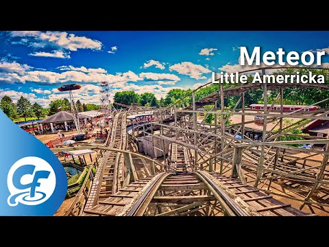 Meteor front seat on-ride 5K POV @60fps Little Amerricka America