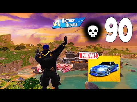 90 Elimination Solo Vs Squads "Zero Build" Gameplay Wins (Fortnite chapter 5)