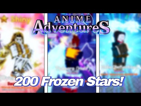 *DIO OH* What Can I get With 200 FROZEN STARS!? Anime Adventures