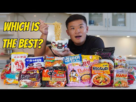 Testing The Best Instant Ramen 2024