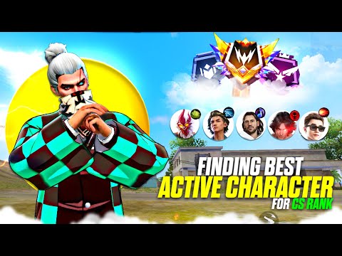 Finding Best Character Skill in Cs Rank Push  With Random Players For Grandmaster - Oshan Gaming