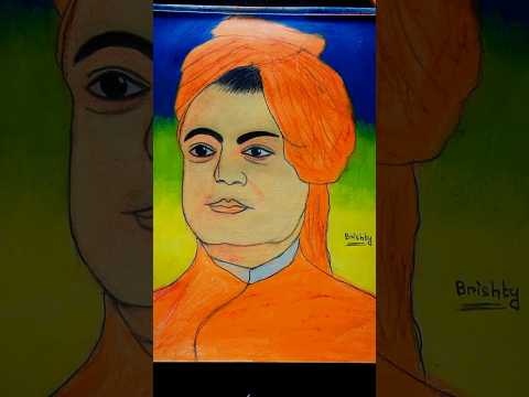 Swami vivekananda drawing🇮🇳🇮🇳 || #shorts #swamivivekananda #trending #viral