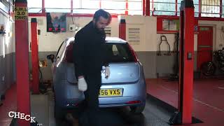 MOT Test #2 hard standing checks