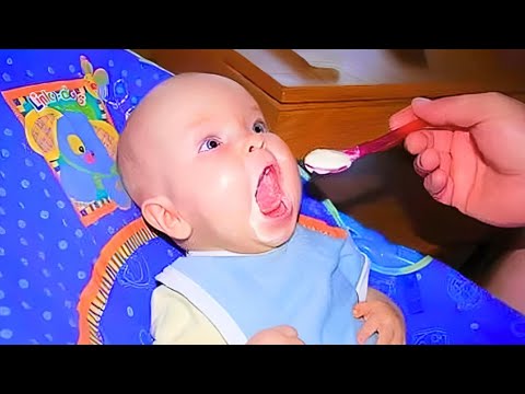 Cutest Babies Eating Moments - Funny Baby Videos Compilation