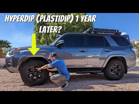 Does Hyperdip (Plasti Dip) Last? Here's How it Looks After 1 Year