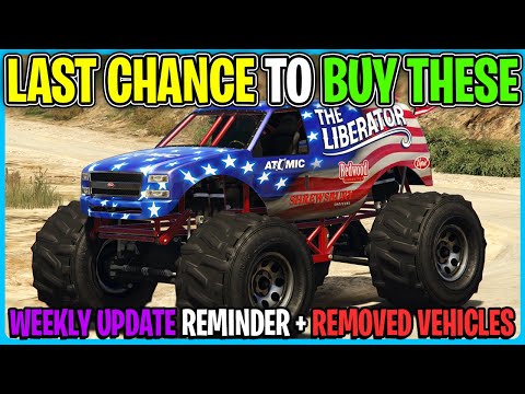 LAST CHANCE To Take Advantage Of This Weeks GTA Online Weekly Update Deals & Discounts!