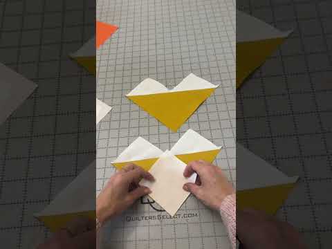 Flying Geese Quilt Block FAST tutorial!