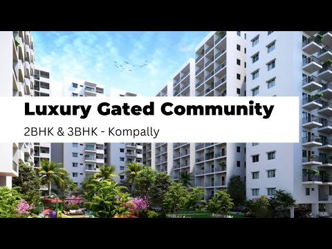 New 3BHK & 2BHK Flats For sale in Kompally | RERA APPROVED