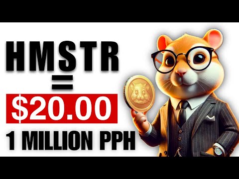 Hamster Kombat Listing Price Finally Revealed (1 Million PPH = $20 - 2 Million+ PPH = $80)