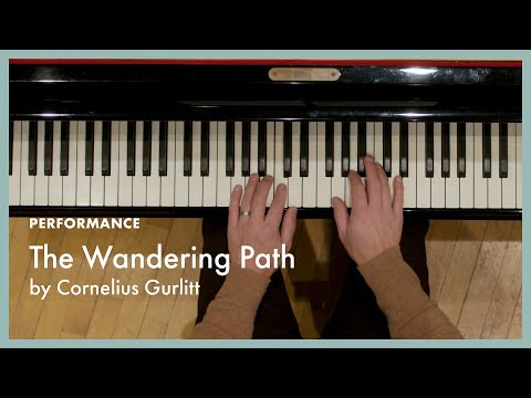 The Wandering Path - Gurlitt (page 8, Literature for the Piano Book 1)