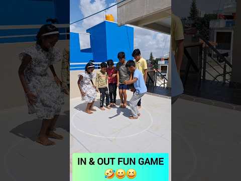 In & OUT Game Challenge for Fun and Laughter 😁 🤣 #inout #fungames #familygamenight #excitinggame