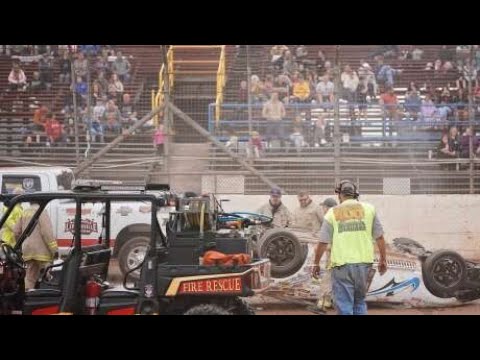 Prayers Up! 🙏 Shane Nolan AIRLIFTED to Hospital After Lernerville Speedway CRASH! #GeibelFest