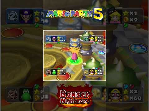 Its A Hit & Run! #marioparty5 #marioparty #bowsernightmare