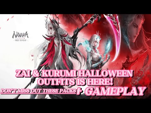 Naraka: Bladepoint CRAZY HALLOWEEN PACKS +GAMEPLAY #永劫无间 #narakabladepoint