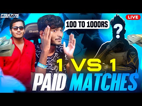 100₹ TO 1000₹💸1VS1 PAID MATCHES🛑GYAN MSU👑FREE FIRE TELUGU🔥FACE CAM LIVE❤️ #msu  #freefirelive