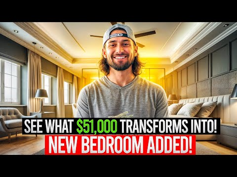 $51,000 Section 8 Makeover: Adding a Bedroom for Massive Value Boost!