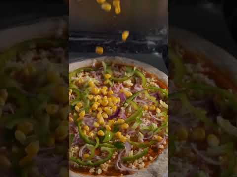 Delicious Veggies loaded Pizza|Pizza varieties|Pizza treat #food #viral #pizza