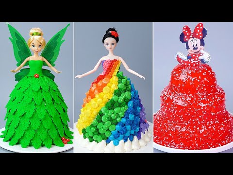 👑💄 Amazing Princess Doll Cake Recipes | So Yummy Pull Me Up Doll Cake | Amazing Cake