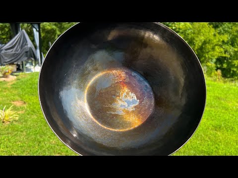 How to season a new wok!