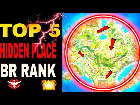 Top 5 Best Hidden place 🤯 Bermuda Br rank tips and tricks 🤪 #freefire #viralvideo #trending