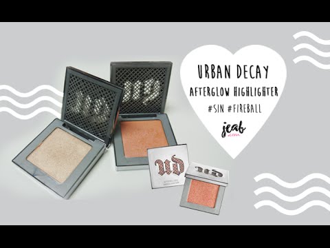 Swatch&Review | Urban Decay Afterglow Highlighter #Sin #Fireball