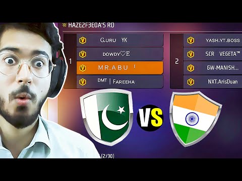 MR ABU Squad Vs Top INDIAN V Badge Youtubers ft. DMT Fareeha, Nxt Arisudan, Sudip Sarkar, GW Karan