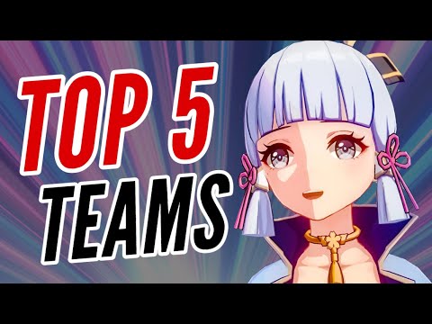 TOP 5 Most Popular AYAKA Teams In Genshin Impact 2.6